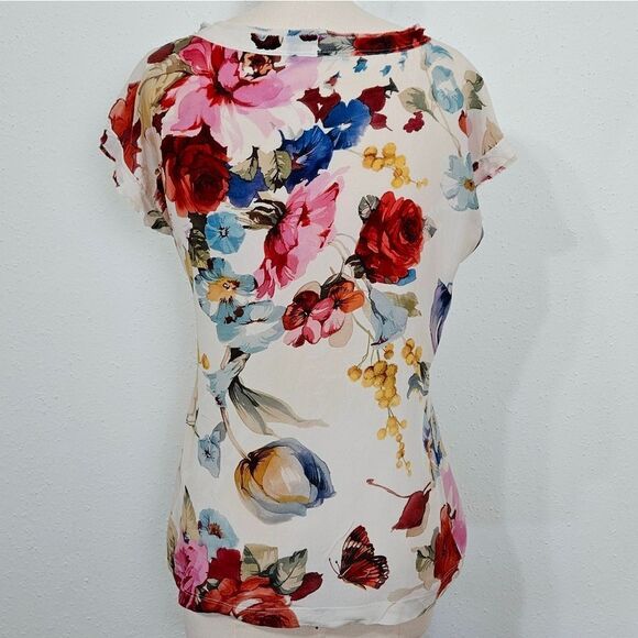 DOLCE & GABBANA Floral Print Women's Top Size Small - Picture 6 of 11
